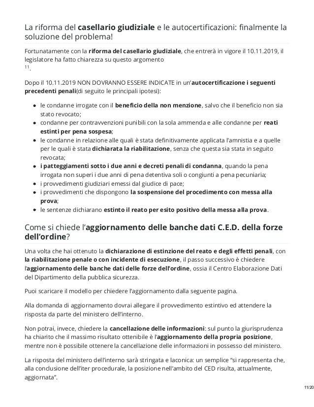 certificato carichi pendenti scarica